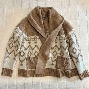 Wool cardigan